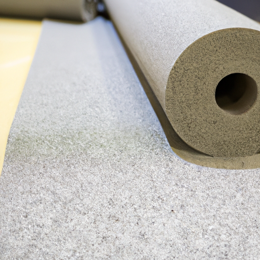 floor protection felt roll laminate from China factory,