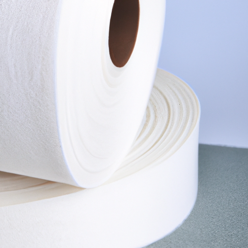 The white flashing felt roll with adhesive is produced and manufactured in China,