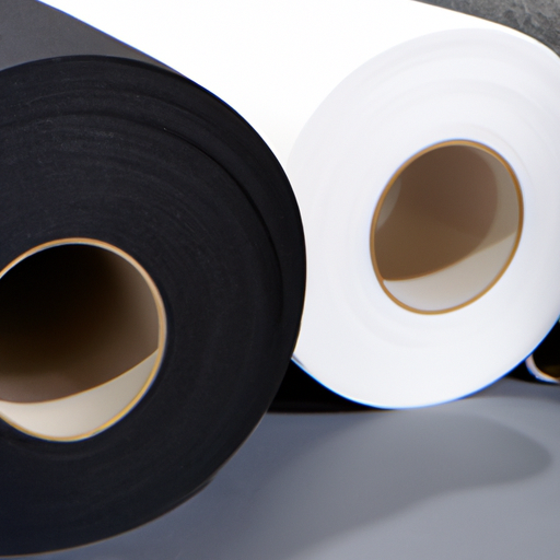 Self-adhesive black felt roll China factory production wholesale, white felt pad roll for floor China factory production,