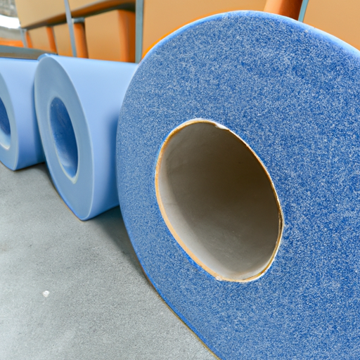 Home Depot Blue Adhesive Back Felt Polyester Fiber Sound Absorbing Felt Roll Chinese Factory,