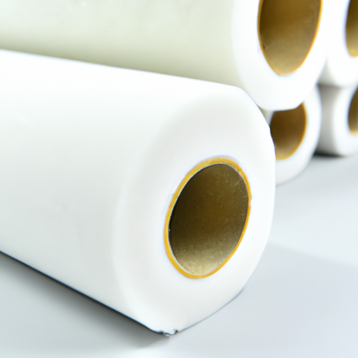 Felt adhesive fabric, white adhesive felt roll, OEM manufactured by Chinese factory,