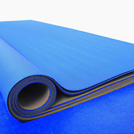 Blue Plastic Floor Protection Self Adhesive Roofing Felt Roll China High Quality Factory,