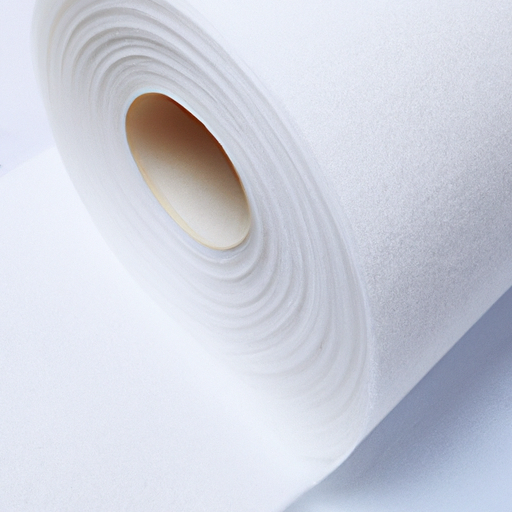 Woven fabric and felt self-adhesive white felt roll 1/4, the best supplier in China,