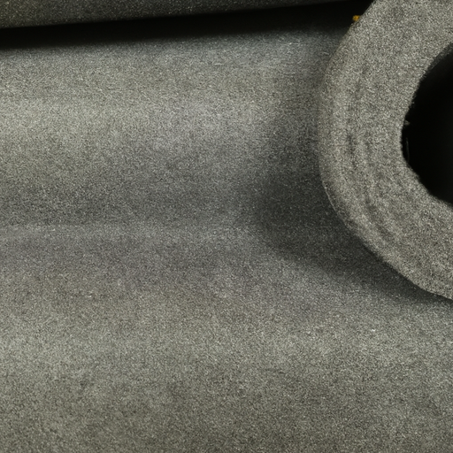 Grey polyester fabric made in China, wool felt roll blended 2022,