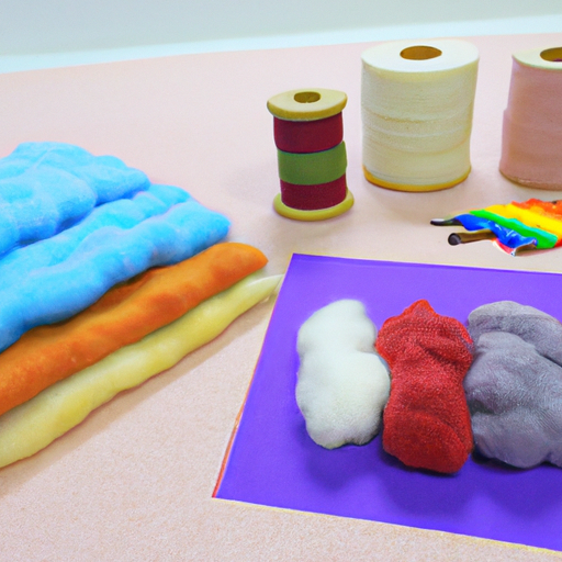 Chinese factory manufacturing polyester wool felt roll needle felt painting beginner,