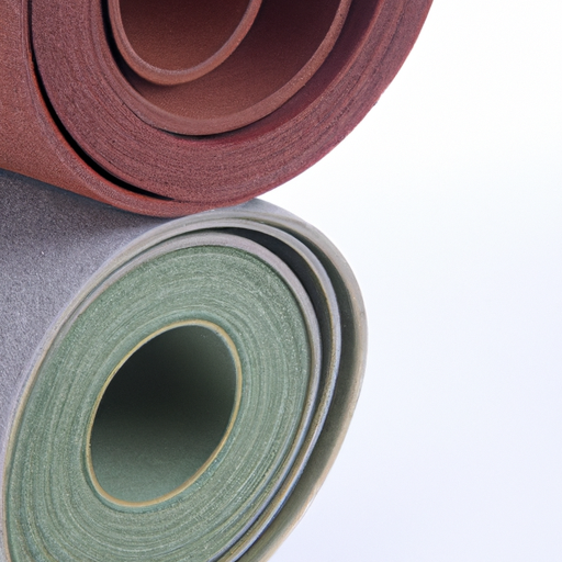 Vinyl floor felt adhesive felt rolls are processed by Chinese factories on behalf of others,