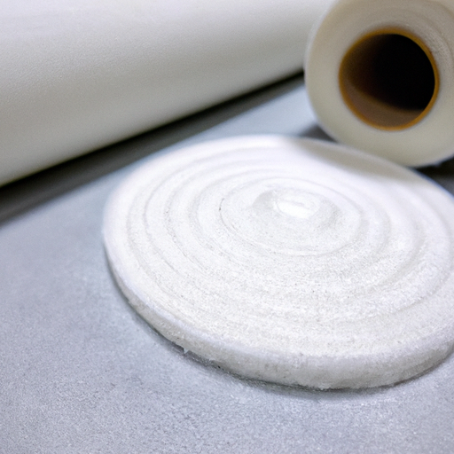 White adhesive felt coated non-woven felt rolls produced by the best factory in China