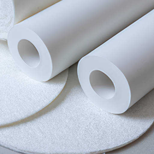 Chinese manufacturer of white self-adhesive felt rolls for furniture floor protectors,