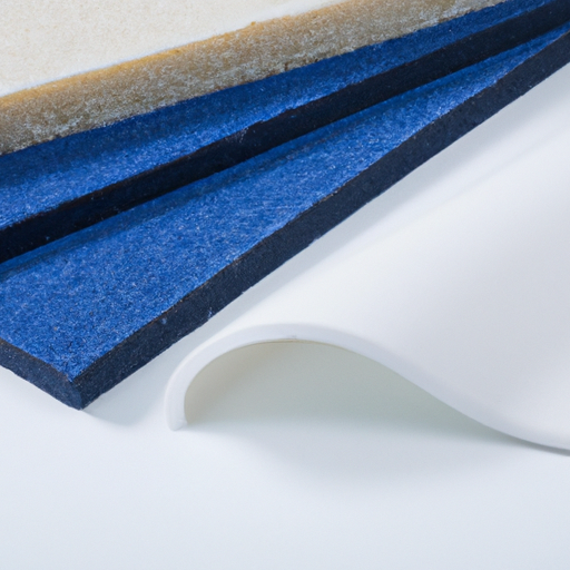 Chinese supplier of floor protectors for blue and white adhesive felt furniture,