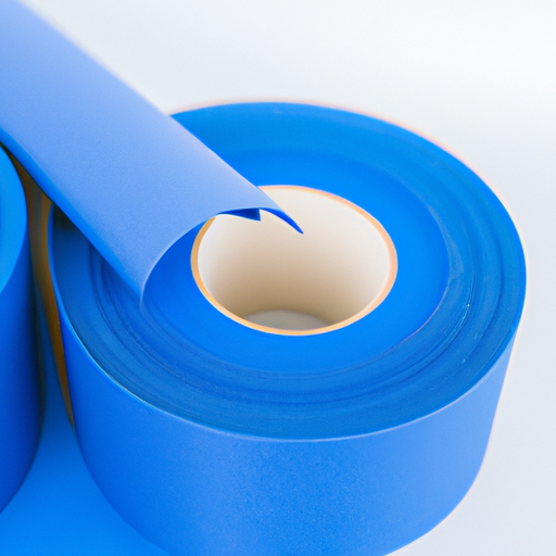 Blue adhesive backing felt, self-adhesive acrylic, self-adhesive felt roll, OEM processing by Chinese factory