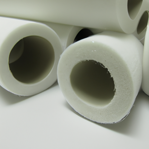 White felt rubber roller, polyester needle punched felt roll, a good supplier in China,