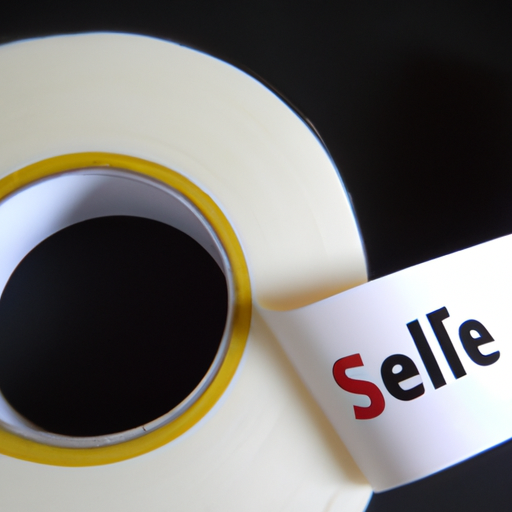 Self adhesive felt rolls produced in China with expanded white felt tape logo