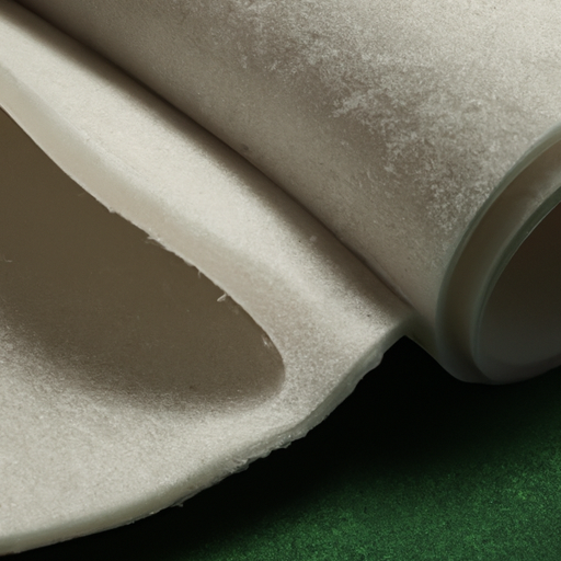 Polyurethane coated polyester fabric, white adhesive felt roll, the best manufacturer in China,