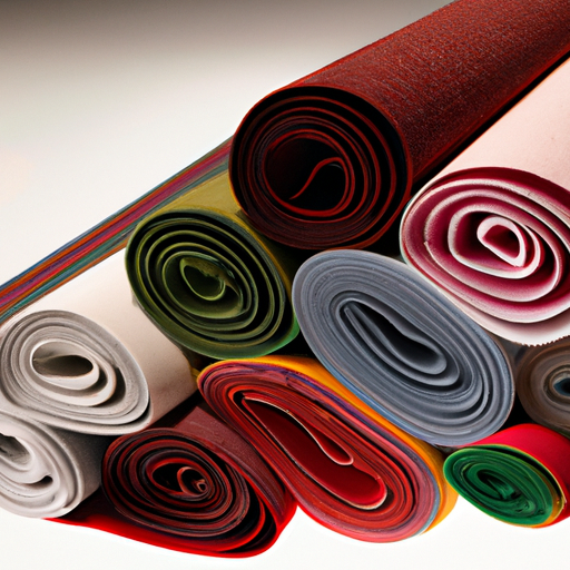 Manufacturer of Poly Viscose Fabric Bonded Felt Rolls in India manufactures in China,