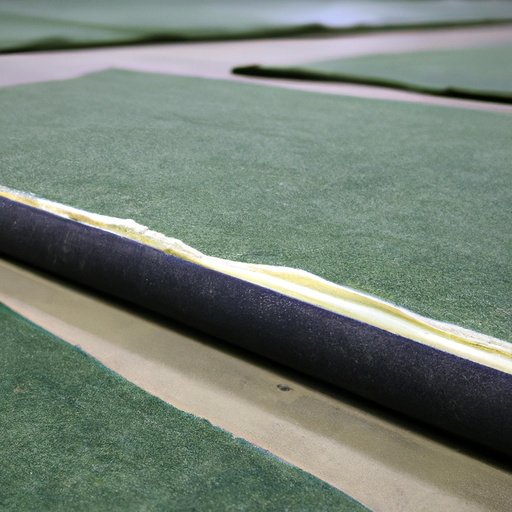 Paintable moisture-proof layer for concrete flooring, wool blended felt roll, factory in China,