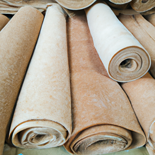 Peel and Stick Organic Wool Felt Roll Wood Floor Protection Film at a Cheap Chinese Factory,