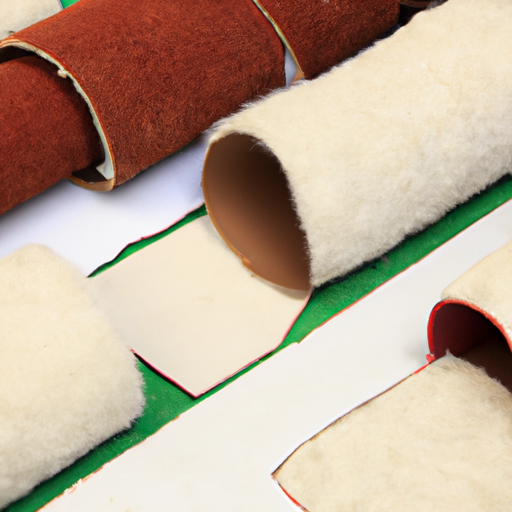 Dog's pet carpet protector, self-adhesive felt roll, a high-quality factory in China,