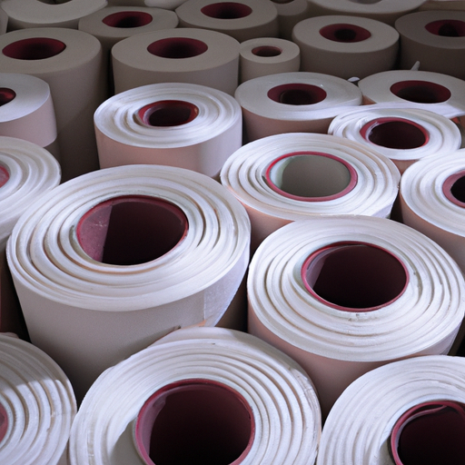 50 square meters painters cover fleece material polyester adhesive back felt roll China factory