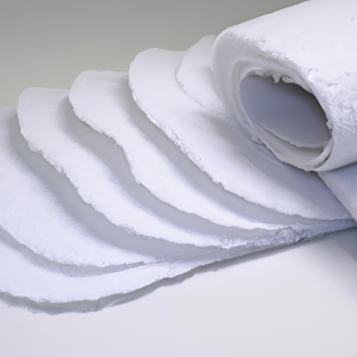 Chinese supplier of needle punched polyester felt rolls with moisture-proof layer for felt pads,