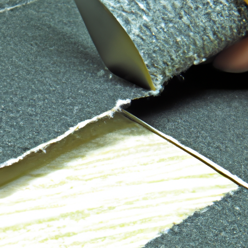 Cutting dimensions of polyethylene laminated self-adhesive felt made in China,