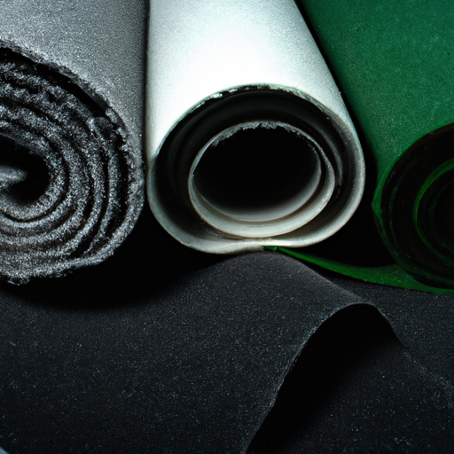 Synthetic polyester fabric bonded felt rolls are processed by Chinese factories on behalf of others,