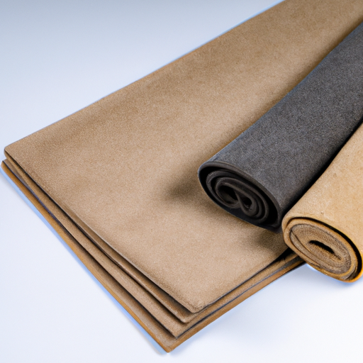 China's low-cost manufacturer of felt roll floor coverings bonded with felt fabric,