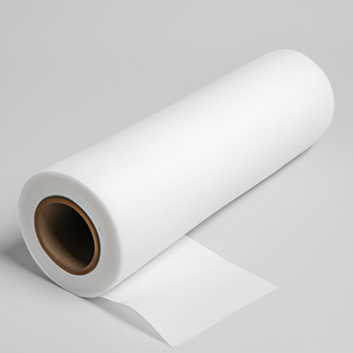 Chinese self-adhesive white felt roll acrylic paint painting felt with logo,