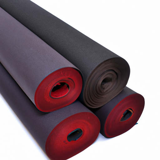 OEM of polyester fabric with adhesive backing felt rolls processed by Chinese factories,