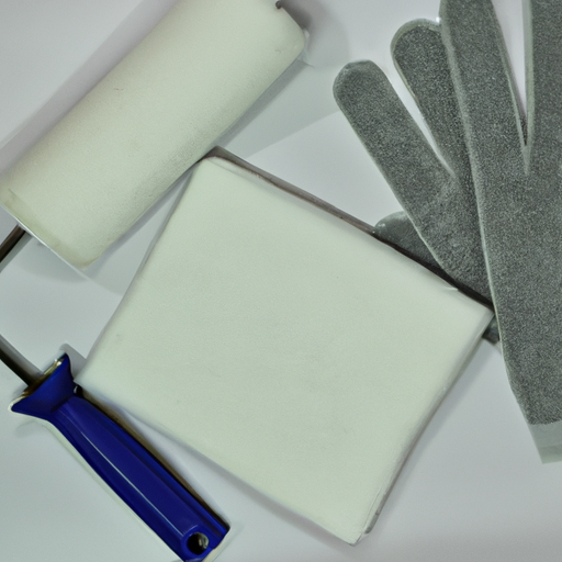 Surface protection sticky plush painting tools manufactured in China,