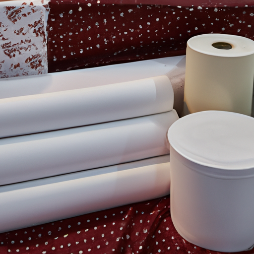 Non Woven Sublimation White Adhesive Fabric Roll Next To Blanket Good Manufacturer In China