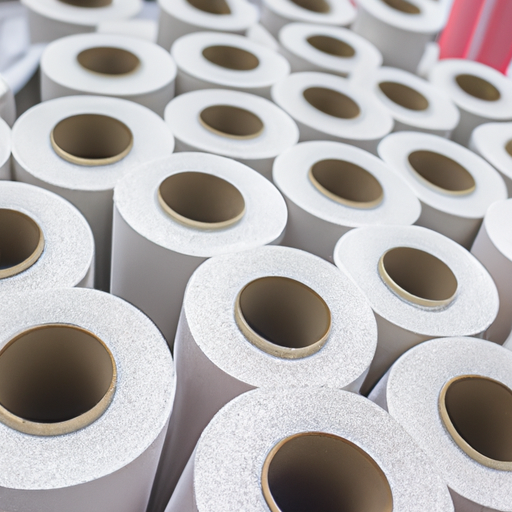 Nonwoven Sublimation White Adhesive Fabric Roll Before Printing China Manufacturer