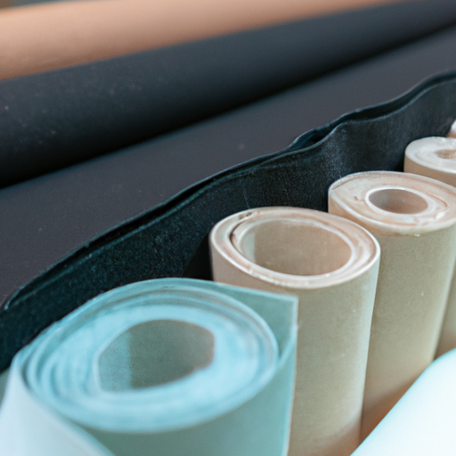 PE Laminated Back Adhesive Anti-slip Anti-mildew Protection Furniture Floor Self Adhesive Dustproof Felt Roll China Factory