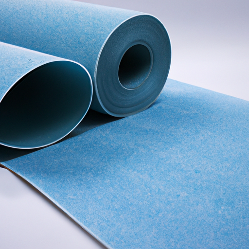 Polyethylene Laminated Polyester Adhesive Protection Felt Roll Made In China By Hand