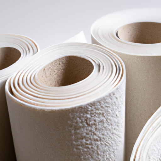 OEM white protection felt roll for under laminate flooring China manufacturer