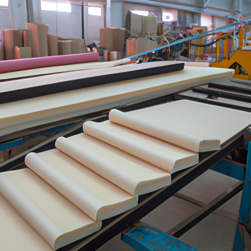 The country's largest stair adhesive felt production base China's best factory