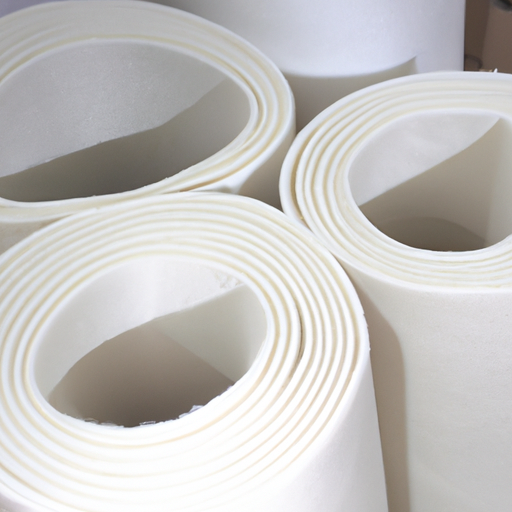 White Fiber Composite Hand Bonded Felt Roll China High Quality Manufacturer