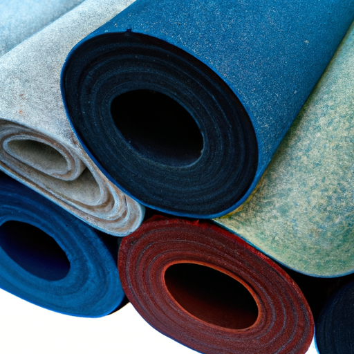 Laminated coated wool felt rolls with special types and sizes good supplier in China