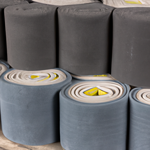 Made in China stair bonded felt rolls to mitigate safety hazards caused by stairs