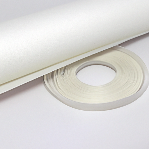 Durable white needle punched adhesive overlay, white adhesive felt roll premium supplier