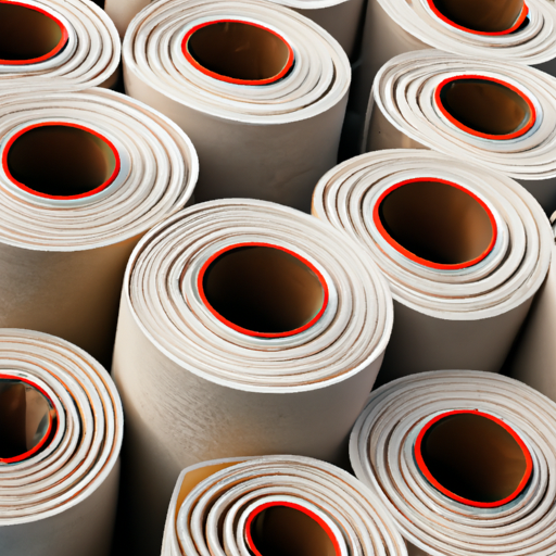 Geotextile protective felt roll pre-roll manufactured in China