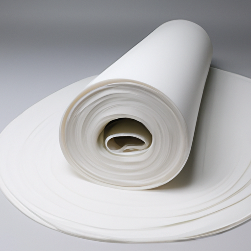 Polyester pad spunbond wool material white felt roll before painting China supplier cheap