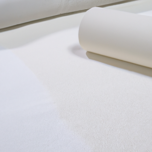 Along with white felt paint covering, flannel floor protection roll from high quality manufacturer