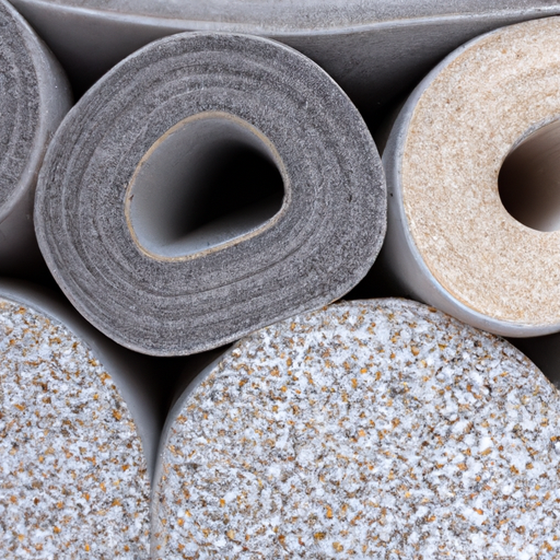 Multi-layer protective wool felt rolls with adhesive layer cheap suppliers wholesale Felt geotextile anti-erosion mat, gray sticky felt rolled factory made