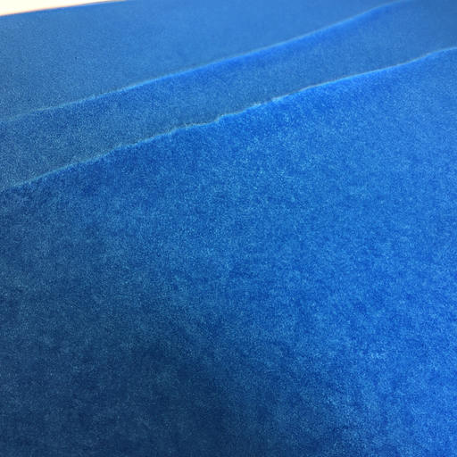 Blue self-adhesive felt velvet fabric, felt floor protector high quality and cheap factory