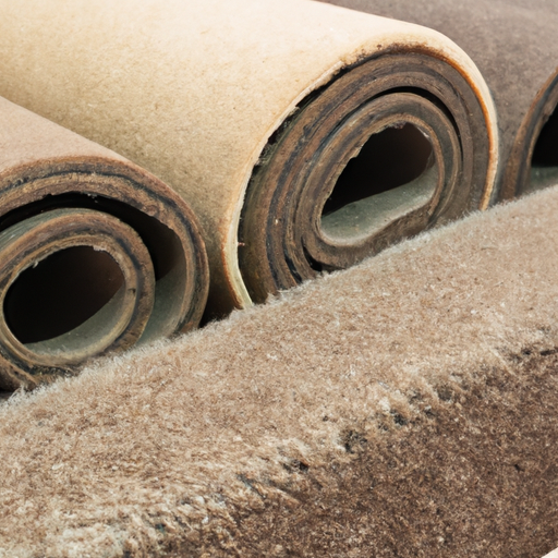 Wool ground protection felt roll between floor coverings manufacturer,