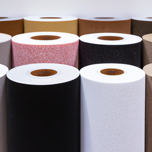 Best Manufacturer of Adhesive Carpet Protector or Ceramic Coating, Tape Laminated Wool Felt Roll