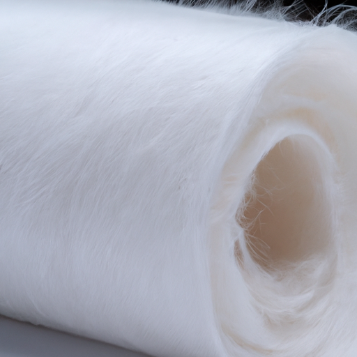 Specialty Polyester White Fabric Wool Felt Roll Bulk China Manufacturer