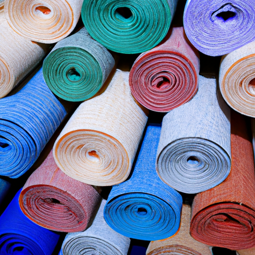 Chinese manufacturer durable wool coated painters felt rolled between layers