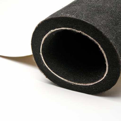 Anti-slip felt with magnetic adhesive, black felt roll quality factory