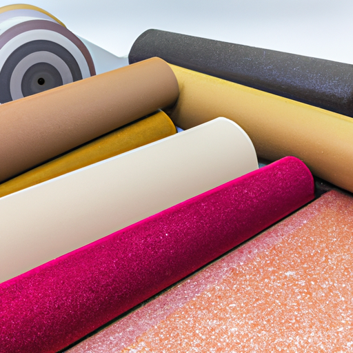 China factory made felt hydrogel laminate decorative protective felt roll vinyl